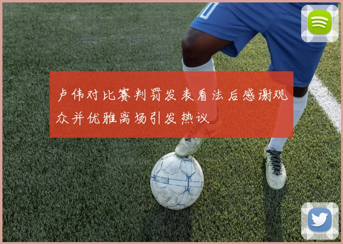卢伟对比赛判罚发表看法后感谢观众并优雅离场引发热议